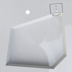 Раковина над стиральной машиной ALTASAN Quadro 60x60 (UPP60QUADROs)