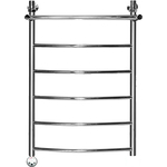 Полотенцесушитель электрический Ника Arc ЛД ВП 80/50 с полкой, ТЭН слева