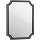 Зеркало Aqwella LaDonna 72x95 черное (LAD0207BLK)