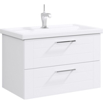 Тумба под раковину Aqwella Манчестер 77x45 белая (MAN01082)