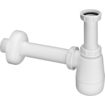 Сифон для раковины и биде Viega 5555K D32 с накидной гайкой 1 1/4, пластик, белый (120337)