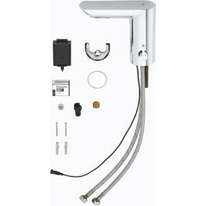 Смеситель для раковины Grohe BauCosmo E, питание от батарейки (36451000)