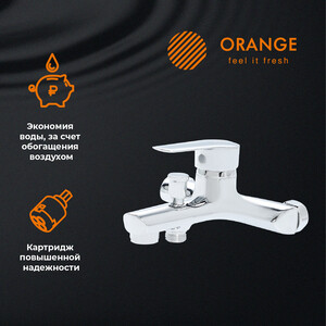 Смеситель для ванны Orange Sofi хром (M43-100cr)