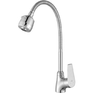 Смеситель для кухни Kaiser Eco с гибким изливом, хром (00066)