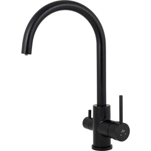 Смеситель для кухни Kaiser Merkur Black-Mat под фильтр черный матовый (26744-9)
