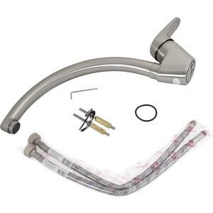 Смеситель для кухни Kaiser County Silver серебро (55244-2)