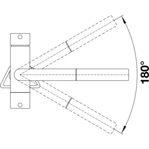 Смеситель для кухни Blanco Fontas-S II под фильтр, выдвижной излив, серый-бежевый (525206)
