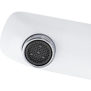 Смеситель для ванны Kaiser Glory с душем, белый/хром (69122)