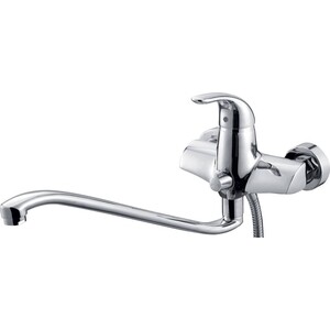 Смеситель для ванны Kaiser Safira с душем, хром (15055)