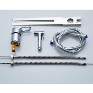 Смеситель для биде Kaiser County с гигиеническим душем, хром (55033)