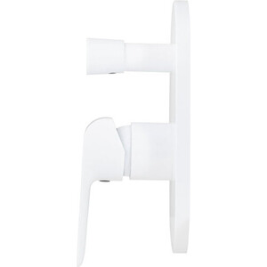 Смеситель для ванны Kaiser Glory White встраиваемый, белый (69277)