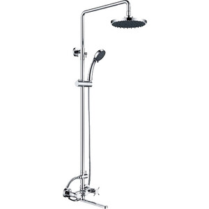 Душевая система Kaiser Cuatro со смесителем, хром (58182)