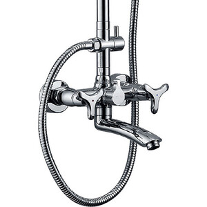 Душевая система Kaiser Trio со смесителем, хром (57288)