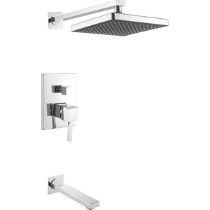 Душевая система Kaiser Quadris с верхним душем, хром (25270)