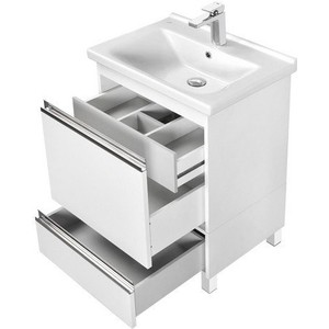 Тумба под раковину Акватон Капри 60 белый (1A230101KP010)