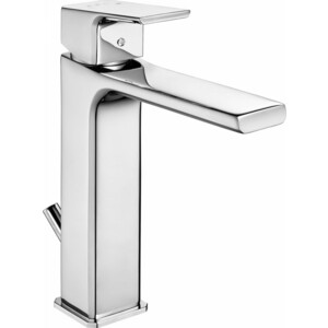 Смеситель для раковины E.C.A. Tiera хром с донным клапаном (102188013EX)