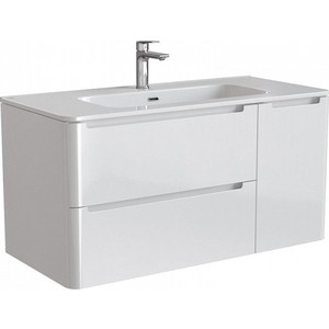 Тумба с раковиной IDDIS Edifice 100 белый (EDI10W1i95, 0101000i28)