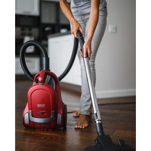 Пылесос с контейнером Аксион Р37 красный