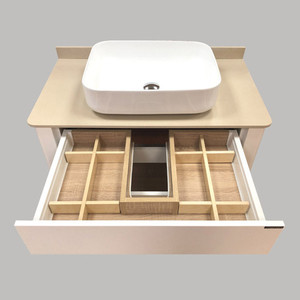 Зеркало-шкаф Comforty Неаполь 100 белый глянец (00004139023)