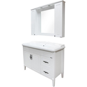 Тумба с раковиной Comforty Палермо 120 белый глянец (00004142367)