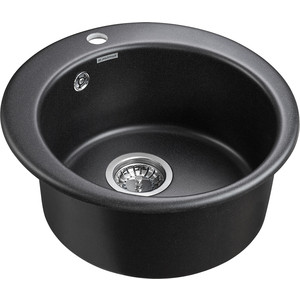 Кухонная мойка Paulmark Gelegen черный (PM404800-BL)