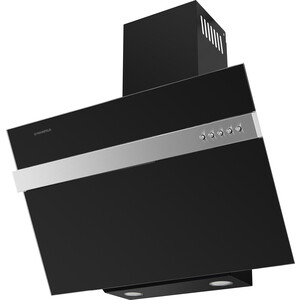 Вытяжка MAUNFELD Bridge Line 60 черный\вставка сатин
