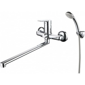 Смеситель для ванны Milardo Stripe универсальный с душем, хром (STRSB02M10)