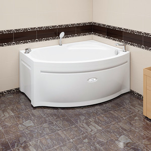 Акриловая ванна Radomir Vannesa Монти 150x105 правая, с каркасом и панелью (2-01-0-2-1-213, 2-21-0-2-0-213)