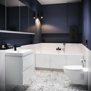 Тумба под раковину Cersanit Moduo Slim 60 белая (64125)