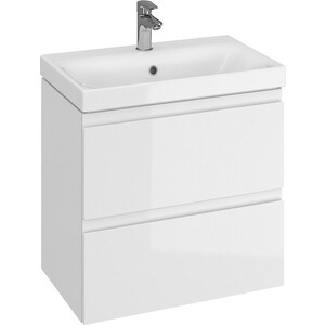 Тумба под раковину Cersanit Moduo Slim 60 белая (64125)
