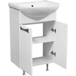 Тумба под раковину Stella Polar Ванда 50 белая (SP-00000200)