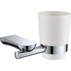 Держатель стакана Rush Luson одинарный, хром (LU16310)