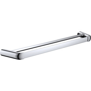 Полотенцедержатель Rush Flores 70 двойной, хром (FL08532B)
