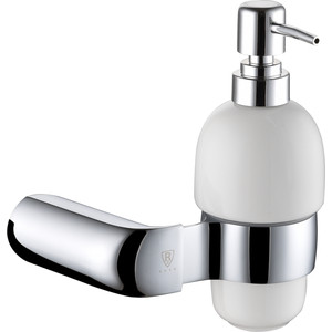 Дозатор жидкого мыла Rush Flores хром (FL08810)