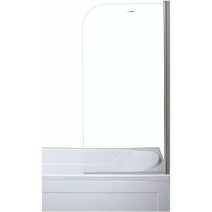 Шторка для ванны Aquanet SG-750 75х150 прозрачная, хром (209411)