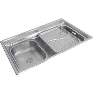 Кухонная мойка и смеситель Kaiser KSM-7848 нержавеющая сталь (KSM-7848, LM3070C)