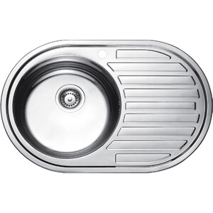 Кухонная мойка Kaiser KSS-7750L левая, нержавеющая сталь (KSS-7750L)