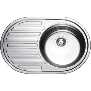 Кухонная мойка Kaiser KSS-7750R правая, нержавеющая сталь (KSS-7750R)