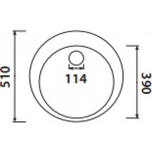 Кухонная мойка Kaiser KSS-510 нержавеющая сталь (KSS-510)