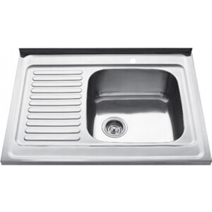 Кухонная мойка Kaiser KSS-8060R правая, нержавеющая сталь (KSS-8060R)