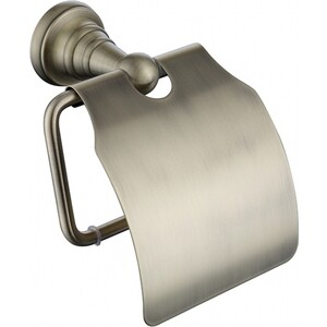 Держатель туалетной бумаги Kaiser Arno с крышкой, бронза (KH-4200)