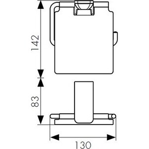 Держатель туалетной бумаги Kaiser Glory бронза (KH-4500)