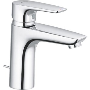 Смеситель для раковины Kludi Pure&Solid с донным клапаном, хром (342900575)