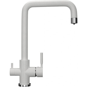 Смеситель для кухни Ulgran U-019 для подключения фильтра, молочный (U-019-341)