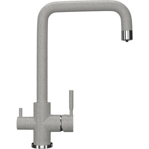 Смеситель для кухни Ulgran U-019 для подключения фильтра, серый (U-019-310)