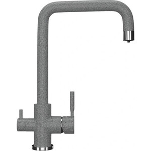 Смеситель для кухни Ulgran U-019 для подключения фильтра, темно-серый (U-019-309)