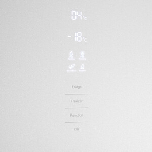 Холодильник MAUNFELD MFF1857NFW