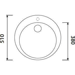 Кухонная мойка Kaiser Granit KGM-510 Jasmine жасмин (KGM-510-J)