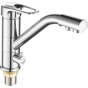 Смеситель для кухни Fashun хром (A4304)