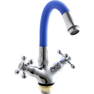 Смеситель для кухни Fashun синий/хром (A4419-B7263)